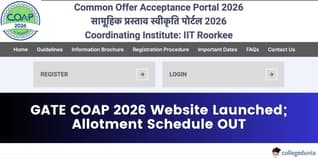 IIT Roorkee Launches GATE COAP 2026 Portal; Check Allotment Schedule @coap2026.iitr.ac.in